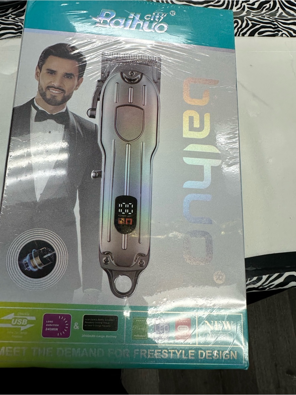 Baihuo Gold Cordless Hair Clipper
